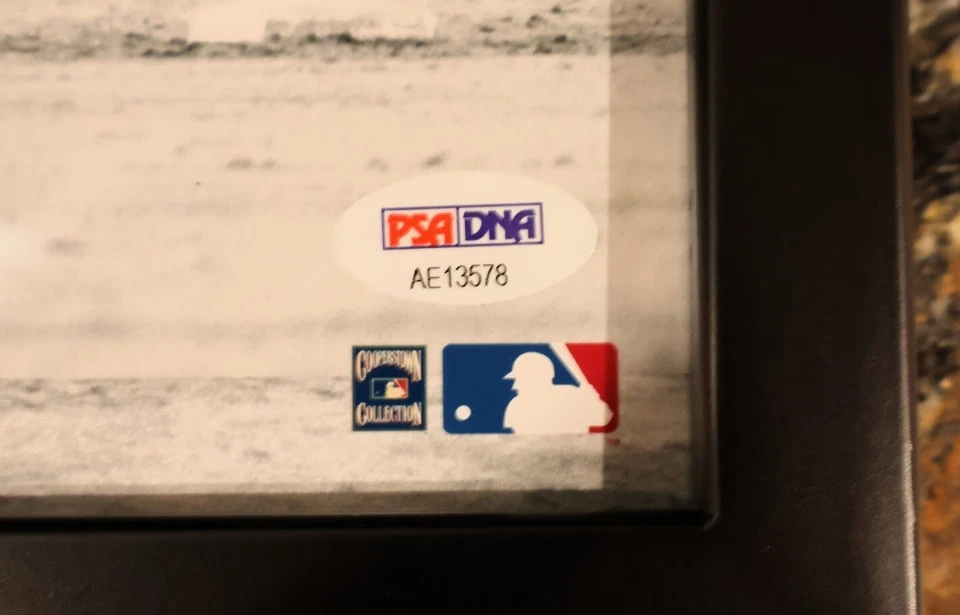 Frank Robinson Autographed 8x10 Photo w/ Inscriptions Framed PSA COA - Image 3 of 3