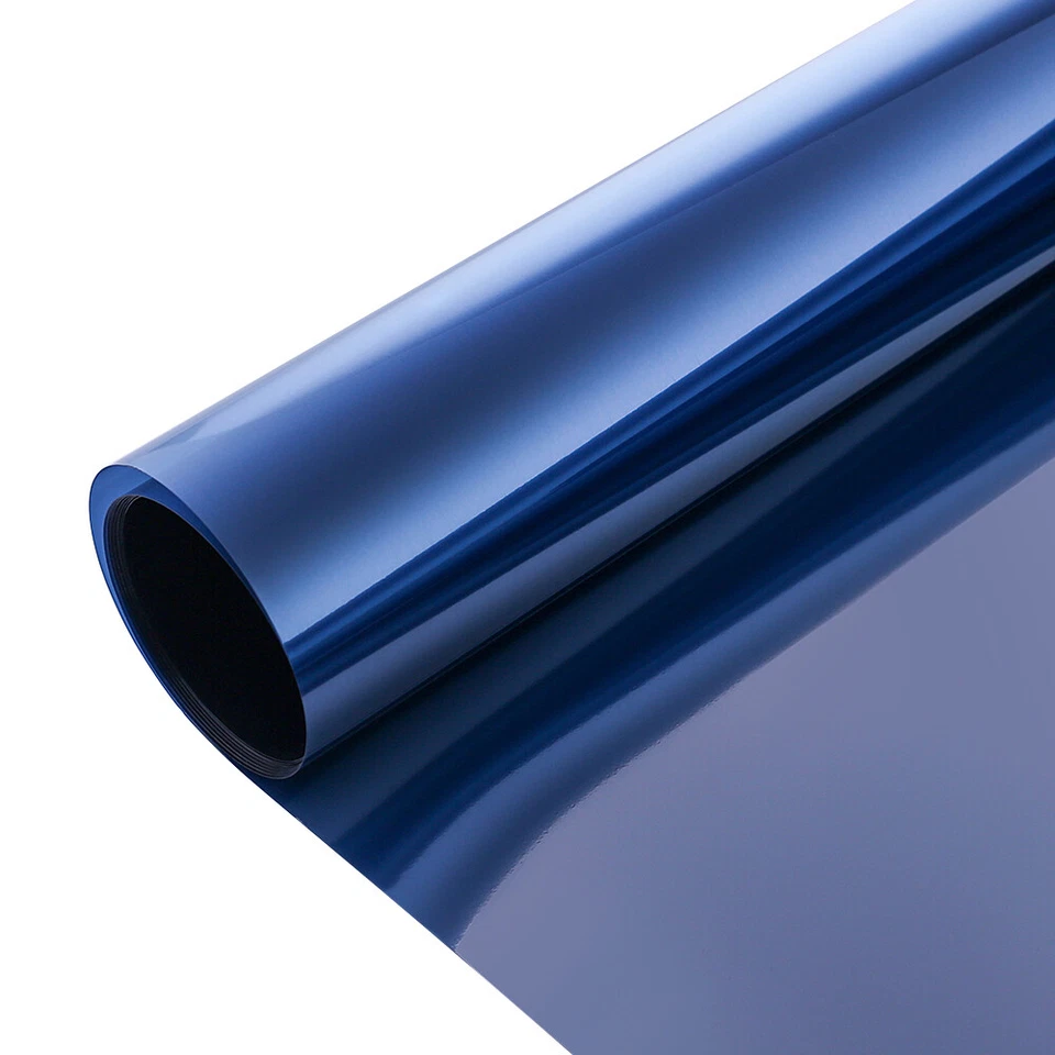 Lámina adhesiva de privacidad unidireccional para espejo de ventana calor UV reflectante tinte lámina hogar Foto 4 de 4