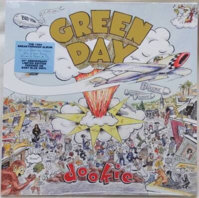 GREEN DAY Dookie LP Vinyl Limited Blue Anniversary Edition 2023 * NEW