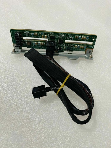 Lenovo 00FJ755 Backplane 4 Bay 2.5" HDD SSD SFF for x3550 M5 00KA055w/ Cables - Picture 3 of 3