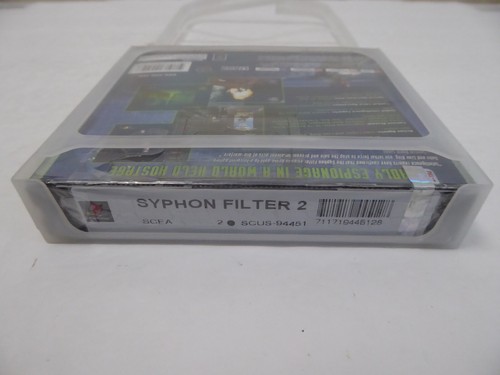 NEW Syphon Filter 2 Greatest Hits (Sony PlayStation 1, PS1) Sealed - Picture 10 of 10