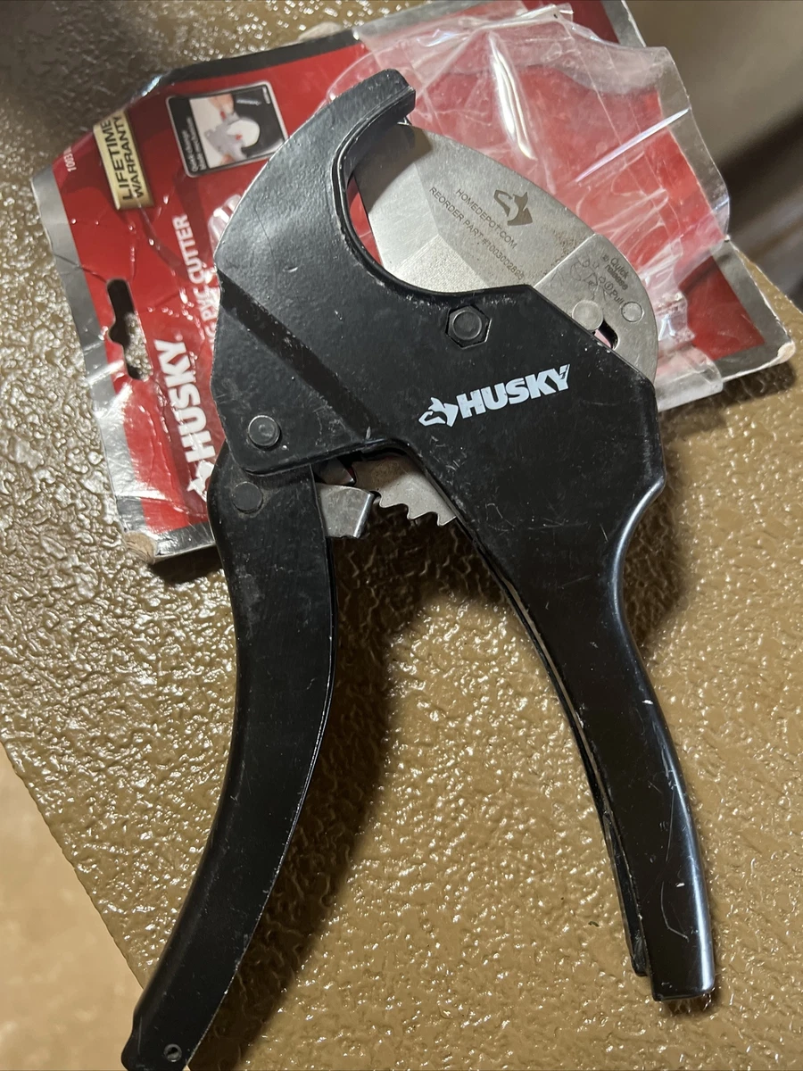 Husky ratcheting online pvc cutter 1003002231
