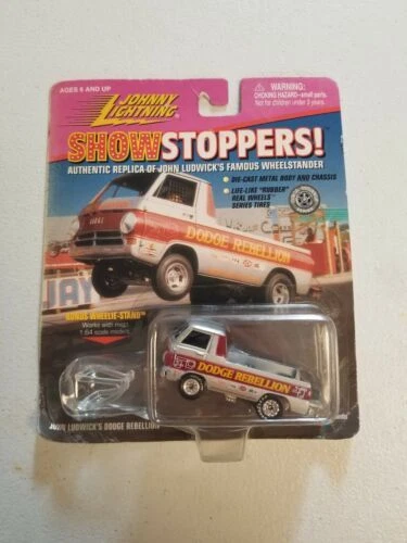 Metal Blanco Johnny Lightning Dodge contemporáneo fabricación Diecast coches, camiones y camionetas