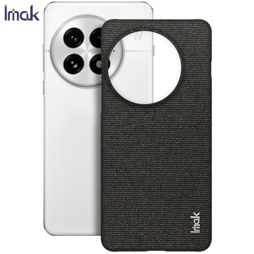 IMAK For OnePlus 13 5G, Luxury Texture Matte Fabric Touch Cloth Back Case Cover - Picture 8 of 20