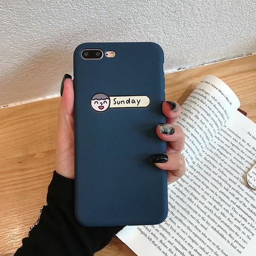 Saturday Sunday Soft Couple Phone Case Cover For iPhone X XR XS Max Plus 8 7 6 S - Imagen 9 de 12