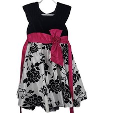 Jona Michelle Hawiian Festive Floral GIRLS Dress 7 READ