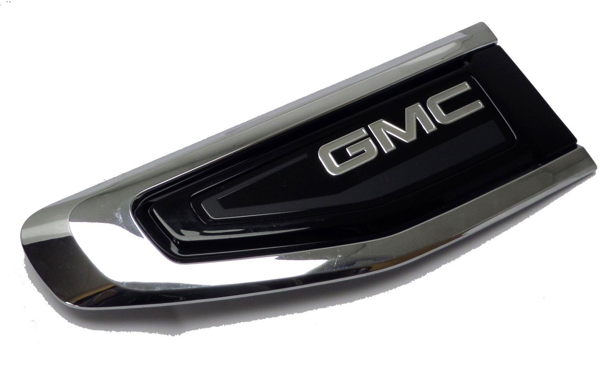 OEM Silver Bright Front Driver Side Fender Ornamentation Vent 2021