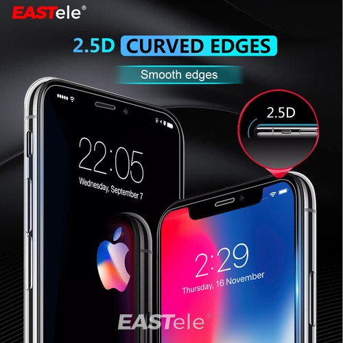 2x For iPhone 12 Mini 11 Pro XS Max XR 8 7 Plus Tempered Glass Screen Protector - Picture 3 of 28