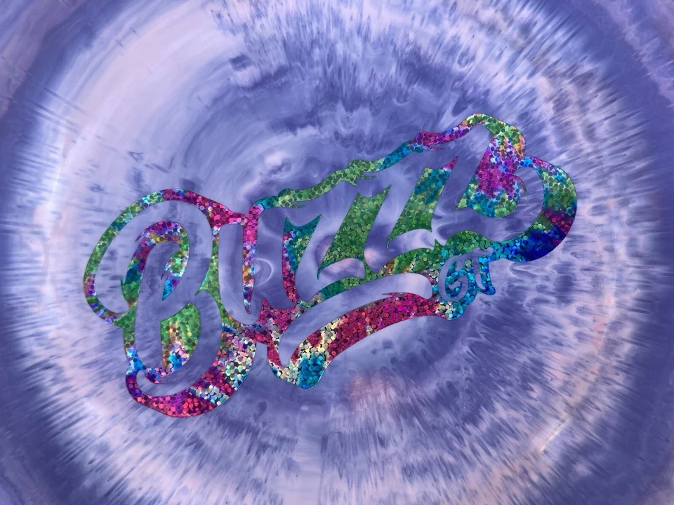 Limited Edition OOP ESP Buzzz GT-Swirly Pink & Purple w Party Time Bar Stamp - Image 2 of 4