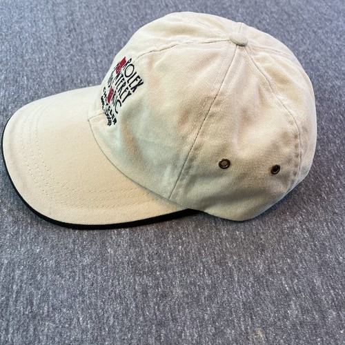 Rolex Monterey Historic Participant Beige Strapback Hat 2001 Participant Rare - Picture 5 of 11