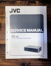 JVC SEA-40 Equalizer  Service Manual *Original*