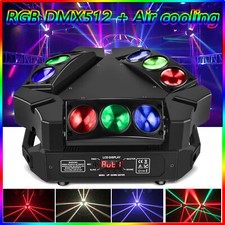 240W 9LED RGB Spider Stage Lighting Moving Head Light DMX512 DJ Disco Party US