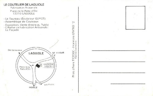 Der Coutelier Laguiole - Fabricación de vidrio de impresión - - Imagen 2 de 2