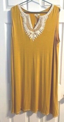 NWT MAX STUDIO Womens Sleeveless Dress Plus Size 2X RETAILS $98.00