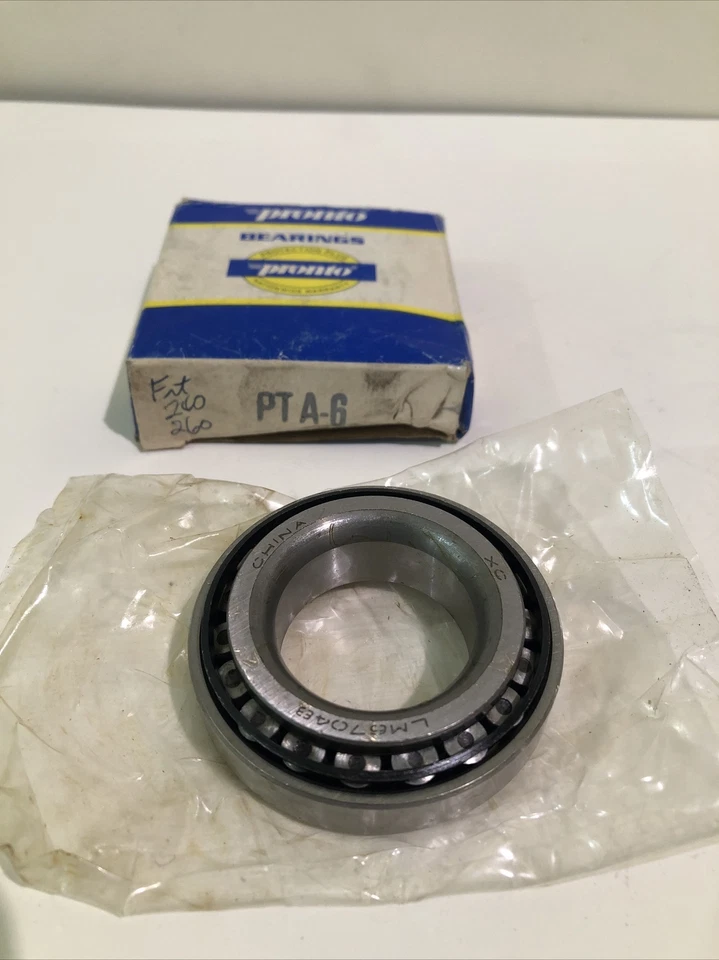 Juego de cojinetes de rueda y carreras Pronto PTA6 Foto 3 de 4