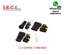 Kit Of Waterproof Male/Female Connectors For Car Motorcycle Boat C