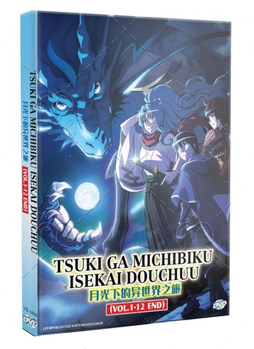 DVD Anime Tsuki Ga Michibiku Isekai Douchuu Vol.1-12 End English Dubbed