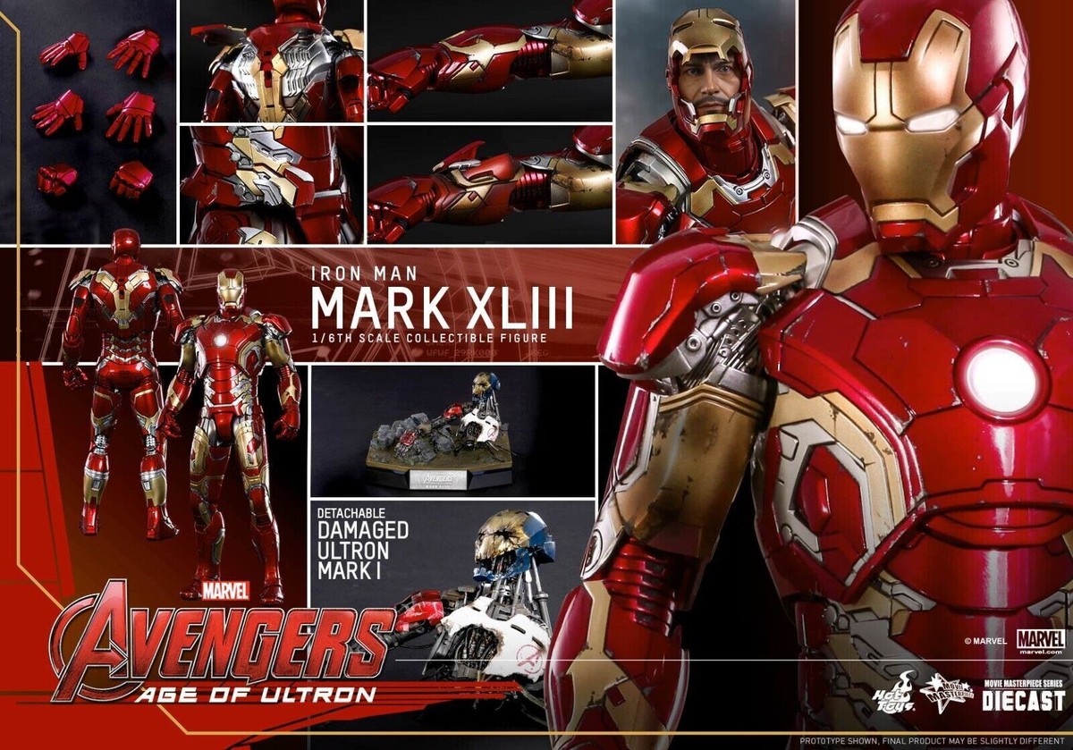 Hot Toys MMS278 D09 Avengers Age of Ultron Iron Man Mark XLIII 43