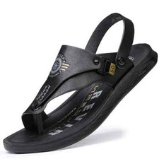 Summer Anti-skid Men's Sandals Outdoor Sandals Ultra-fine Plywood Slippers