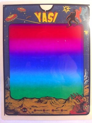 YASI overlay for Vectrex