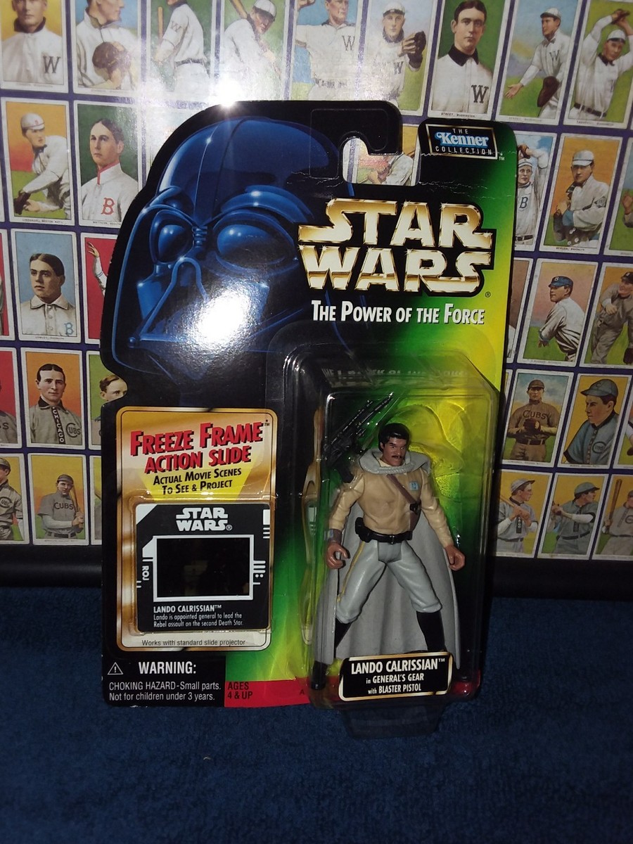 LANDO CALRISSIAN GENERALS GEAR STAR WARS ACTION FIGURE NEW