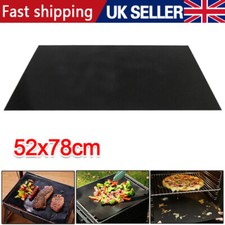 78x52cm Heat Resistant Glass Stove Cover Protector Electric Induction Hob Mat*