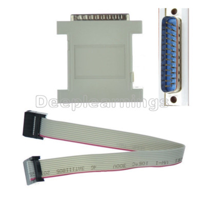 JTAG Download Kabel Xilinx LPT Parallel Programmer CPLD FPGA XC2C64 XC9572 DB25