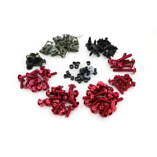 Kit completo de pernos de carenado apto para Suzuki tornillos de carrocería tuercas de aleación - Imagen 11 de 24
