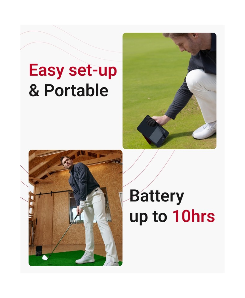 Voice Caddie SC4 Golf Launch Monitor & Smart Golf Simulator for Home Portab... eBay