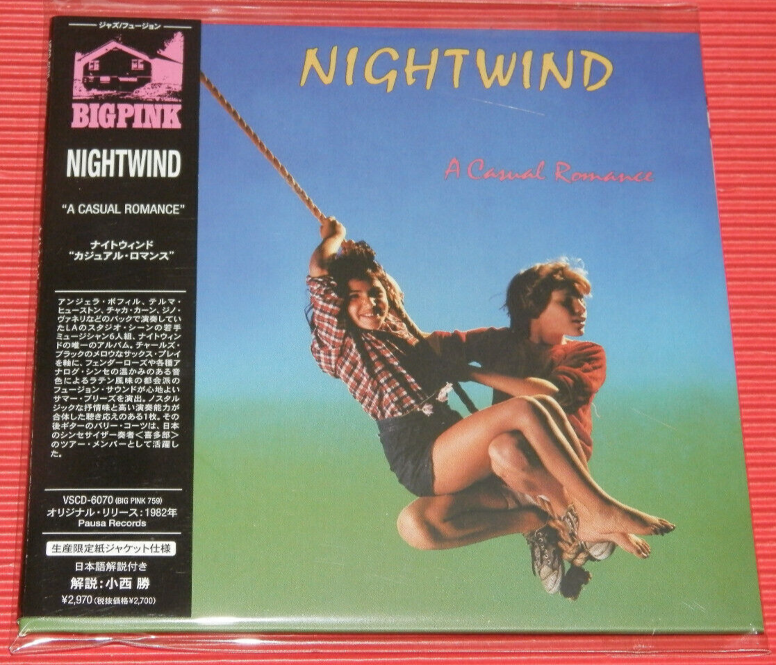 NIGHTWIND A Casual Romance JAPAN MINI LP CD | eBay