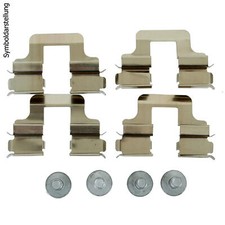 TRISCAN Zubehörsatz, Scheibenbremsbelag Vorne 8105 291634