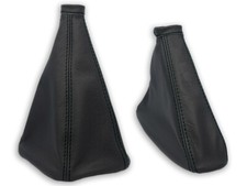 SCHALTMANSCHETTE HANDBREMSSACK FÜR ALFA ROMEO GTV SPIDER 916 1995-98 NATURLEDER