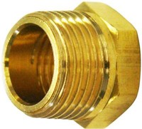 GüDe 2 X Reduktion 3/8'' Ag X 1/4'' Ig Reduzierung Druckluft