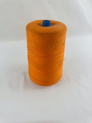 Industrial Cotton Thread - 12,000 yards - Hot Orange - New Bedford 30/3 USA