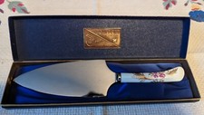 Ancien serveur à tarte à gâteau Coalport England Cutlass os fin Chine