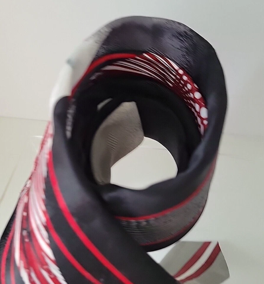 Corbata de negocios para hombre "Stanley Blacker" diseño Art Deco T0353 Foto 2 de 4