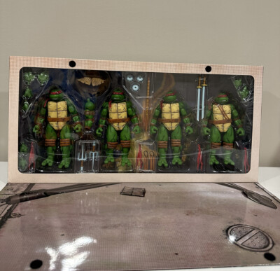 NECA Eastman and Laird's Teenage Mutant Ninja Turtles 4Pack NIB