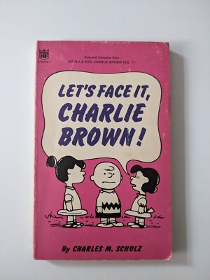 PEANUTS * Let's Face It, Charlie Brown! * Charles M. Schulz Comic Cartoon