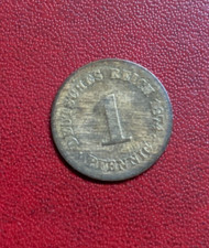 KAISERREICH: 1874  1 Pfennig  Mz: E  Jaeger 1; Kupfer, , Kleiner Adler