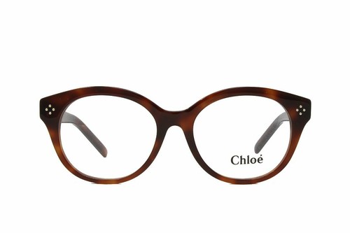 Chloe Women's Eyeglasses CE2706A Color 218 Havana Size 52mm New with Hard Case - Picture 2 of 4