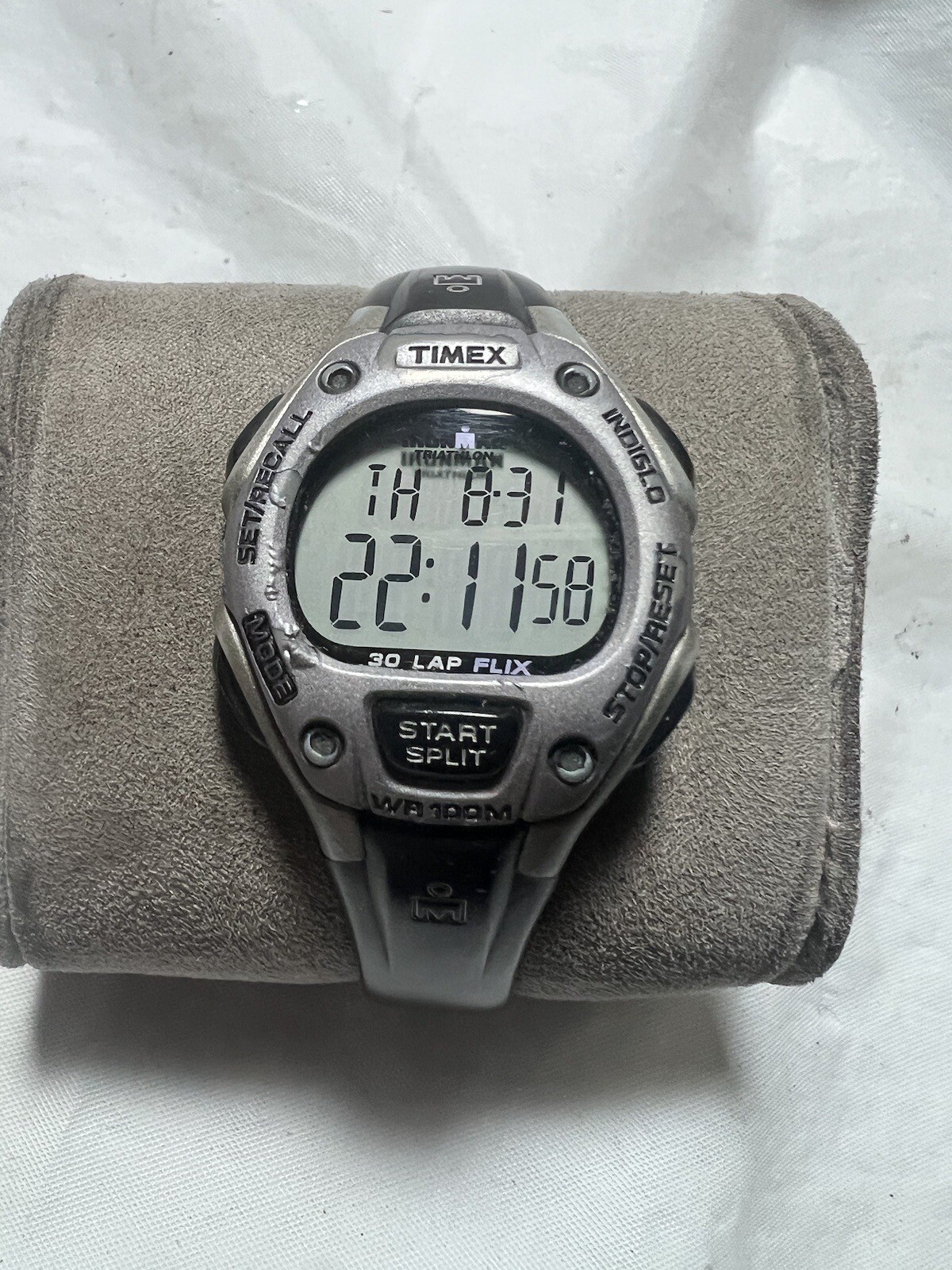 timex ironman triathlon indiglo, Ladies Wr100M,30LAP, chronograph
