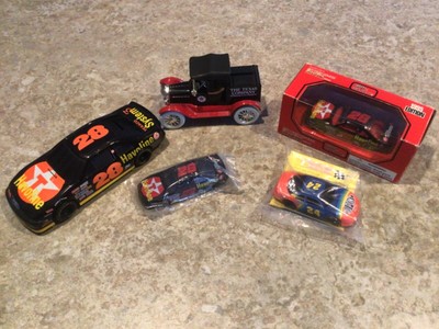 Texaco lot of 4 Nascars plus Ertl Bank #5 in series