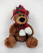 Ganz Hunter Brown Bear Plush Stuffed Animal T...