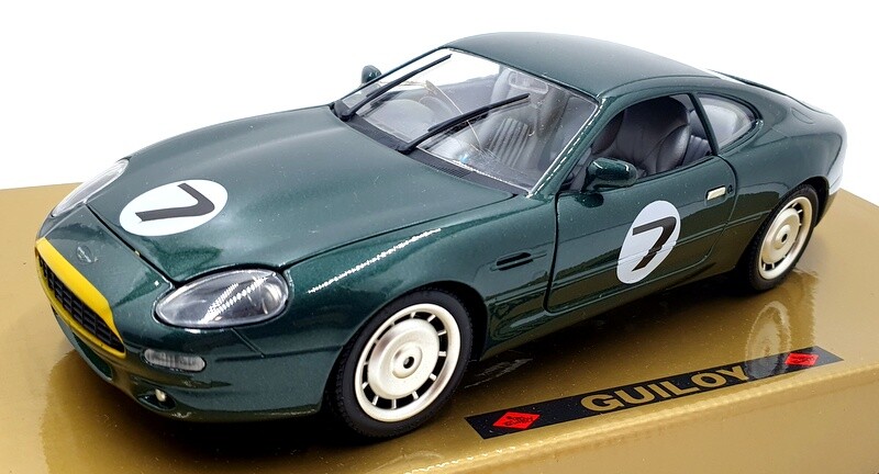 Aston Martin DB7 1/18スケールGUITOY DUNHILL Guiloy 1/18 Scale Diecast 67580 - Aston Martin DB7 #7
