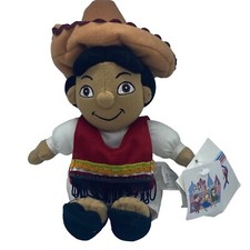 Vtg The Disney Store Its A Small World Mexico Boy Bean Bag Plush 8" Stuffed Toy