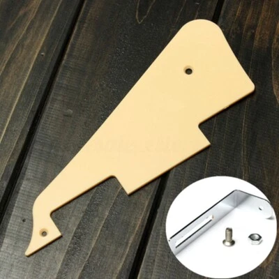 Cream LP Guitar Pickguard Scratch Plate Panel Bracket For Epiphone Les Paul 1PC