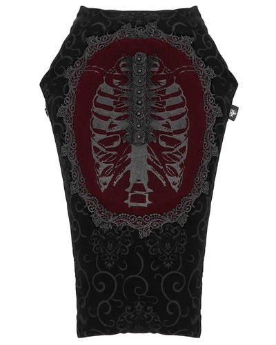 Devil Fashion Gothic Steampunk Home Filled Samt Sarg Kissen