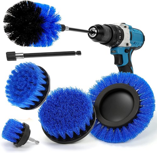 6PACK Bürstenaufsatz Bohrmaschine Set Reinigung Bürste Akkuschrauber Universell - Bild 13 von 14