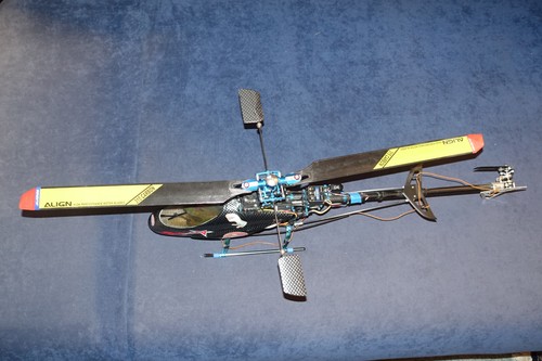 Align T-Rex 450 SE 3D Heli Carbon Koffer RTF Gyro 35Mhz RX Ersatzteile ohne TX - Bild 7 von 17