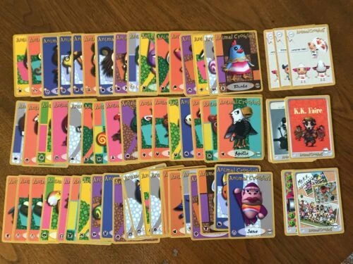 Animal Crossing Tarjetas de Colección de videojuegos Nintendo